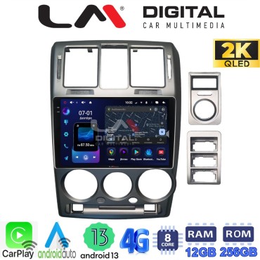 LM ZS8719 GPS Οθόνη OEM Multimedia Αυτοκινήτου για Hyundai Getz 2002 > 2013 (CarPlay/AndroidAuto/BT/GPS/WIFI/GPRS)