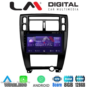 LM Digital - LM ZT8006B GPS Οθόνη OEM Multimedia Αυτοκινήτου για TUCSON 2004 > 2010 (CarPlay/AndroidAuto/BT/GPS/WIFI/GPRS)