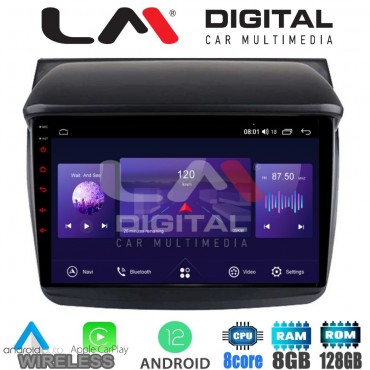 LM Digital - LM ZT8094 GPS Οθόνη OEM Multimedia Αυτοκινήτου για MITSUBISHI L200 2006 > 2014 (CarPlay/AndroidAuto/BT/GPS/WIFI/GPRS)