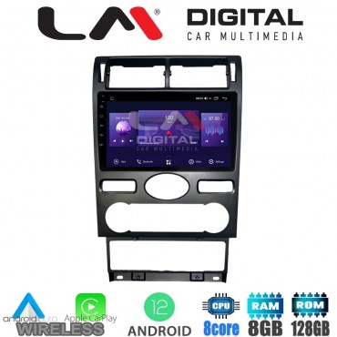 LM Digital - LM ZT8104 GPS Οθόνη OEM Multimedia Αυτοκινήτου για Ford Mondeo 2003 > 2006 (CarPlay/AndroidAuto/BT/GPS/WIFI/GPRS)