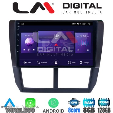 LM Digital - LM ZT8272 GPS Οθόνη OEM Multimedia Αυτοκινήτου για SUBARU IMPREZA-FORESTER 2009>2012 (CarPlay/AndroidAuto/BT/GPS/WIFI/GPRS)