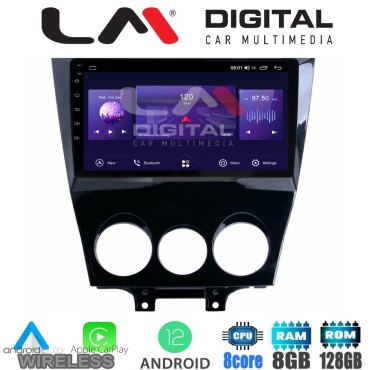 LM Digital - LM ZT8301 GPS Οθόνη OEM Multimedia Αυτοκινήτου για Mazda RX8 2001>2008 (CarPlay/AndroidAuto/BT/GPS/WIFI/GPRS)