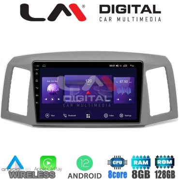 LM Digital - LM ZT8307 GPS Οθόνη OEM Multimedia Αυτοκινήτου για Jeep Grand Cherokee 2004 > 2011 (CarPlay/AndroidAuto/BT/GPS/WIFI/GPRS)