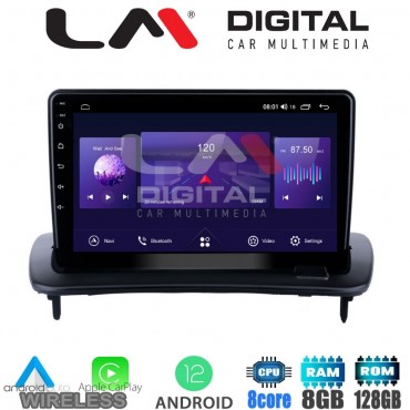 LM Digital - LM ZT8387 GPS Οθόνη OEM Multimedia Αυτοκινήτου για Volvo S40-C30-C70 (CarPlay/AndroidAuto/BT/GPS/WIFI/GPRS)