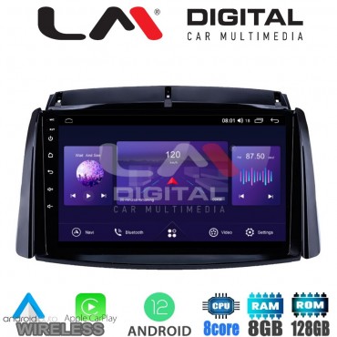 LM Digital - LM ZT8498 GPS Οθόνη OEM Multimedia Αυτοκινήτου για Renault Koleos 2006>2017 (CarPlay/AndroidAuto/BT/GPS/WIFI/GPRS)