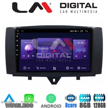 LM Digital - LM ZT8587 GPS Οθόνη OEM Multimedia Αυτοκινήτου για SMART ForTwo 2011> 2015 (CarPlay/AndroidAuto/BT/GPS/WIFI/GPRS)