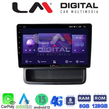 LM Digital - LM ZT8893 GPS Οθόνη OEM Multimedia Αυτοκινήτου για Opel Vivaro - Renault Trafic - Nissan Primastar 2010 > 2014 (CarPlay/AndroidAuto/BT/GPS/WIFI/GPRS)