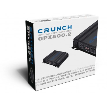 Crunch GPX 500.2 Ενισχυτής 2 Καναλιών