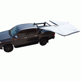 ROLL-BAR ΣΚΗΝΗΣ ΚΑΙ ΠΟΛΛΑΠΛΩΝ ΕΦΑΡΜΟΓΩΝ ΜΕ ΠΛΑΪΝΗ ΤΕΝΤΑ ΣΚΙΑΣΗΣ 270 ΜΟΙΡΕΣ RB 418 TENT+WA03-270-FAST NISSAN NAVARA D23 NP300 2016+