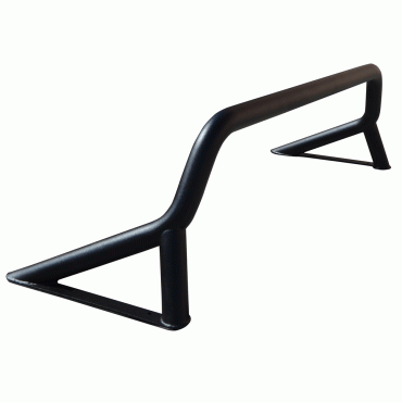 ROLL-BAR BLACK-INOX ΕΡΓΟΣΤΑΣΙΑΚΟΥ ΤΥΠΟΥ RB 416BL-INOX NISSAN NAVARA D40 2006+