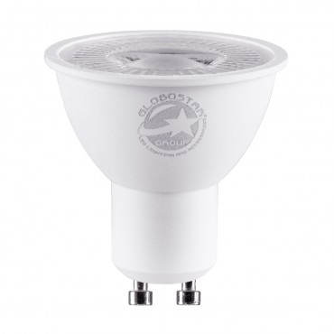 GloboStar® 60118 Σποτ LED GU10 MR16 7W 735lm 38° AC 220-240V IP20 Φ5 x Υ5.2cm Φυσικό Λευκό 4500K - 3 Years Warranty