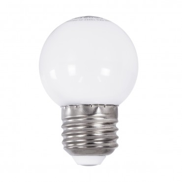 GLOBOSTAR® GLOBE 76092 Λάμπα E27 G45 LED 3W 240lm 260° AC 220-240V IP20 Θερμό Λευκό 2700K - Sanan SMD Chip - Λευκό Γαλακτερό - Μ4.5 x Π4.5 x Υ6.9cm - 2 Χρόνια Εγγύηση