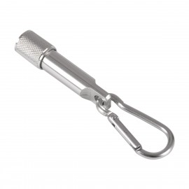 GloboStar® 79006 Μπρελόκ Φακός LED 1W Μπαταρίας Ψυχρό Λευκό 6000K