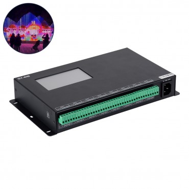 GloboStar® 90147 SEEKWAY SY-418 - Professional Master Controller - Full Colour LED Digital SPI Pixel Control System - Controller για Ψηφιακά Προϊόντα LED Digital Pixel TTL & DMX512 - Single Colour & RGB & RGBW - Synchronous &