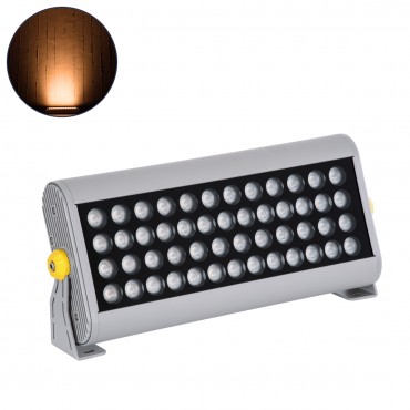 GLOBOSTAR® WASHER-PANDA 90584 Μπάρα Φωτισμού Wall Washer LED 36W 3420lm 15° DC 24V Αδιάβροχο IP67 Φυσικό Λευκό 4500K Dimmable - Γκρι Ανθρακί - Μ100 x Π4 x Υ3.5cm - 3 Χρόνια Εγγύηση