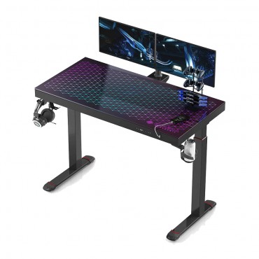 Gaming Γραφείο - Eureka Ergonomic® ERK-G47-V1-EU 120x60x75-122εκ.