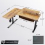 Γραφείο - Eureka Ergonomic® ERK-L60L-RB-V2-EU 155x110x76-135εκ.
