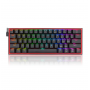 Gaming πληκτρολόγιο - Redragon K617 Fizz RGB (Black)