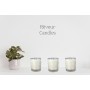 Αρωματικό Κερί Σόγιας Crystal Series Reveur  "Baby Powder" 200gr