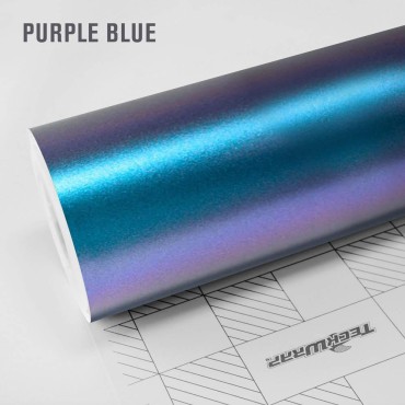 CK892 CHAMELEON METALLIC VINYL WRAP Gloss purple blue chameleon