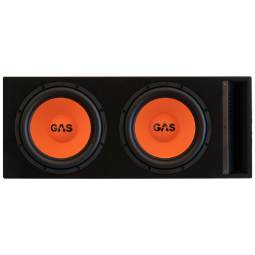Subwoofer με κούτα GAS MAD B2-212