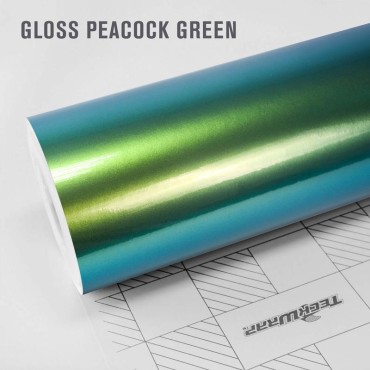 RD04G GLOSS COLOR SHIFT METALLIC Peacock green