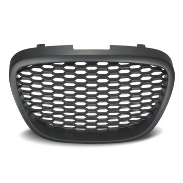 Μάσκα χωρίς σήμα για Seat leon (2005+) / Altea 1P (2004-2009) - τύπου κυψελωτή μαύρη