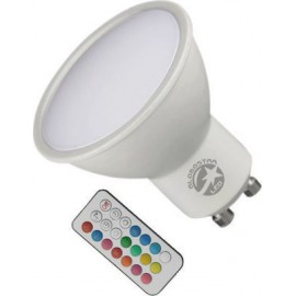 LED Σποτ με Βάση GU10 RGB
